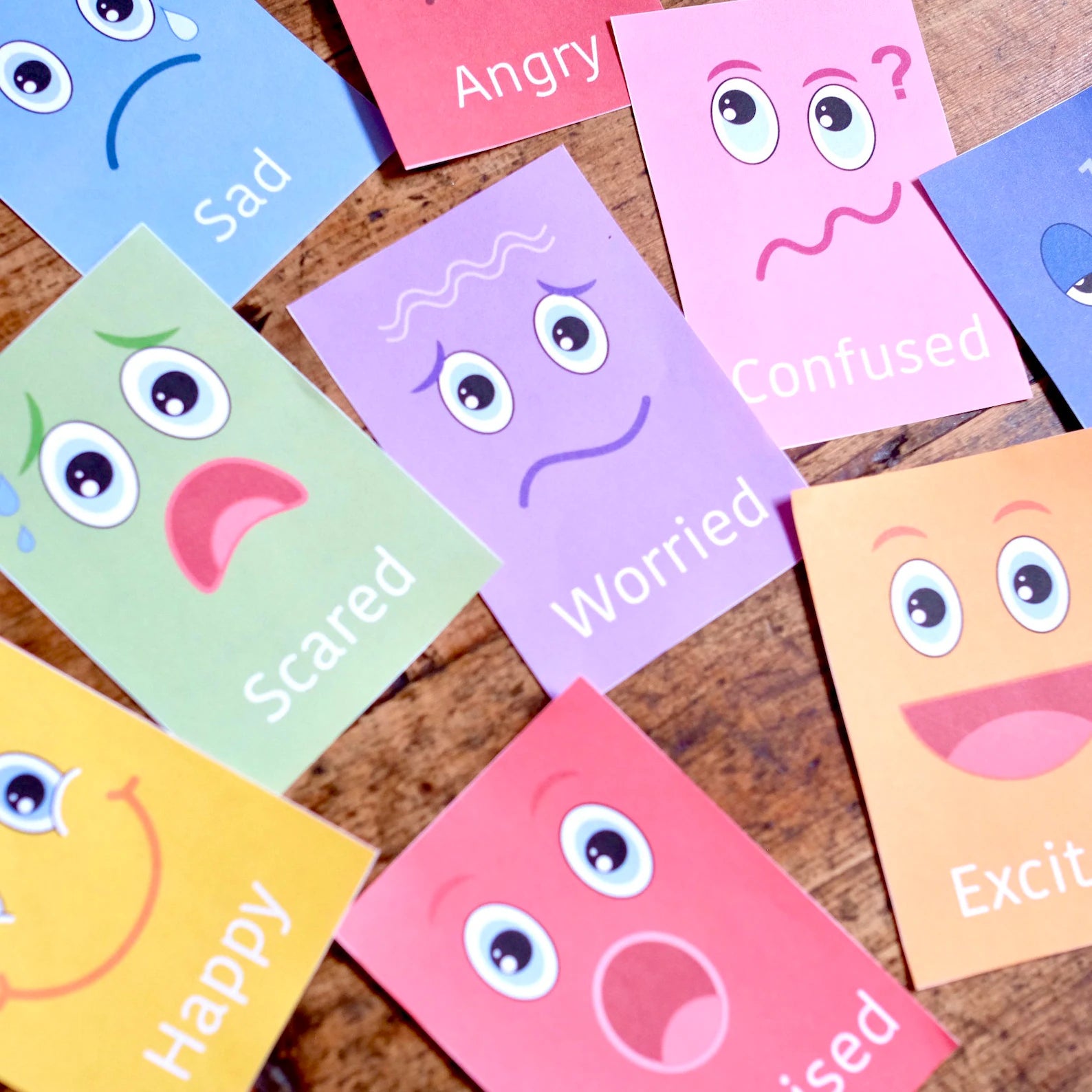Emotion Cards - Printable Digital Download