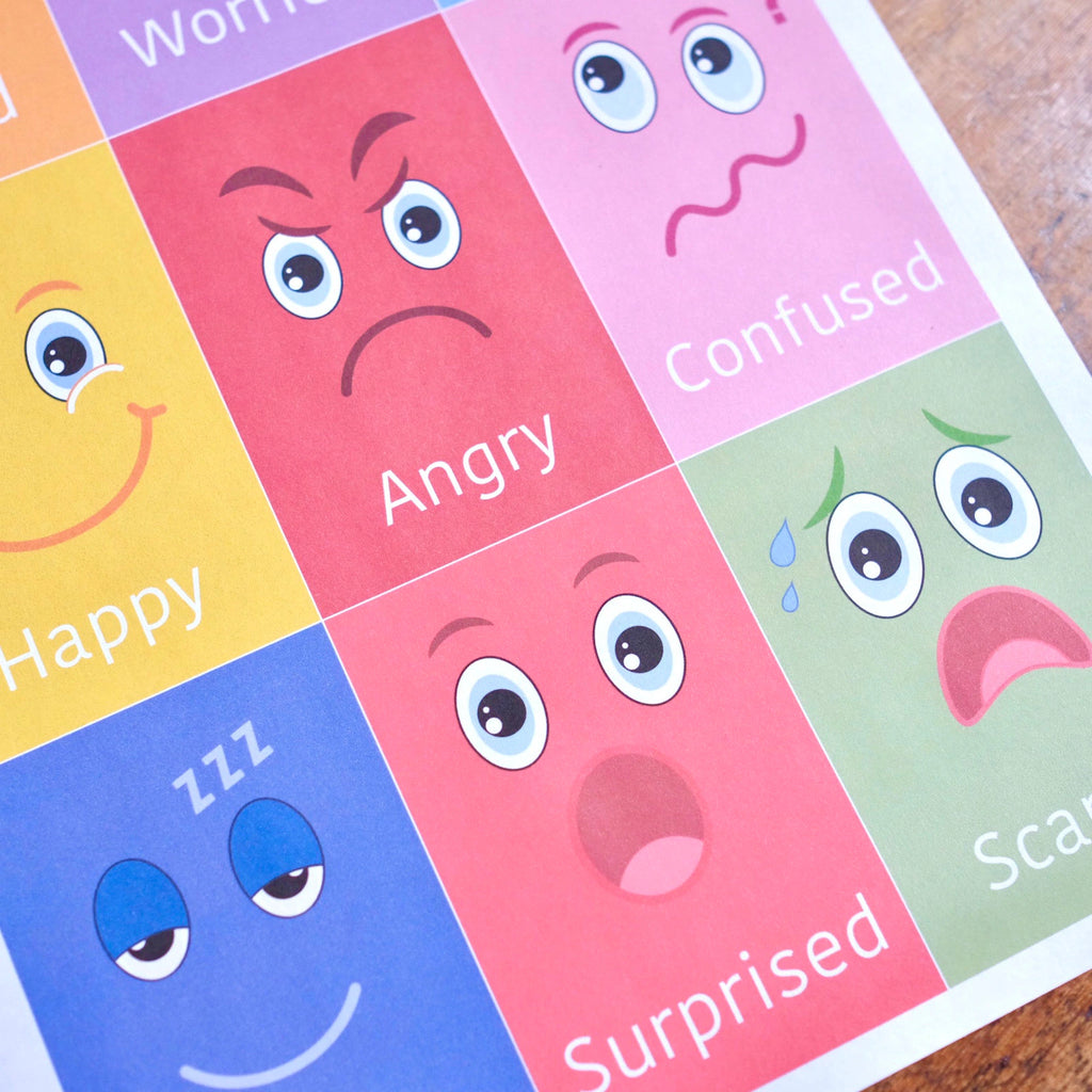 Emotion Cards - Printable Digital Download