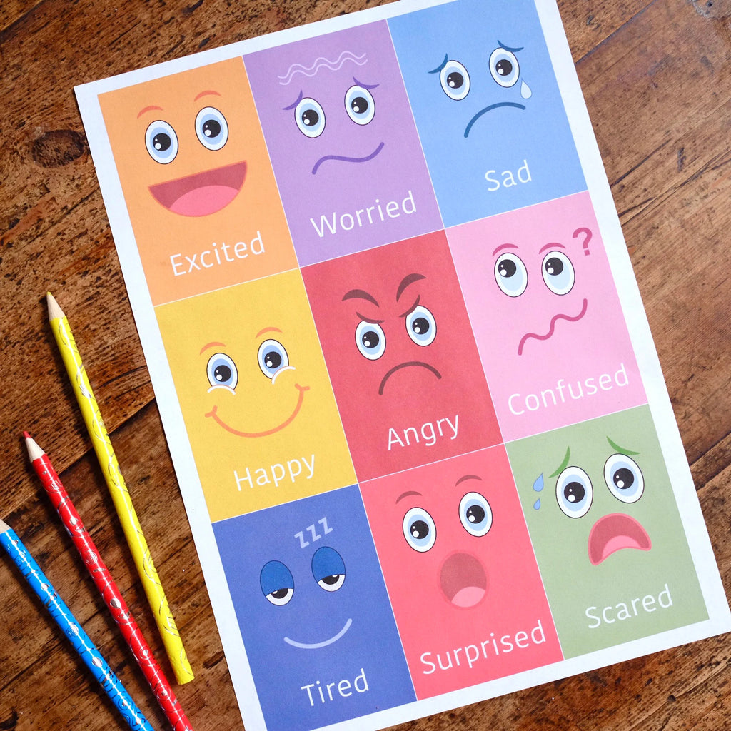 Emotion Cards - Printable Digital Download