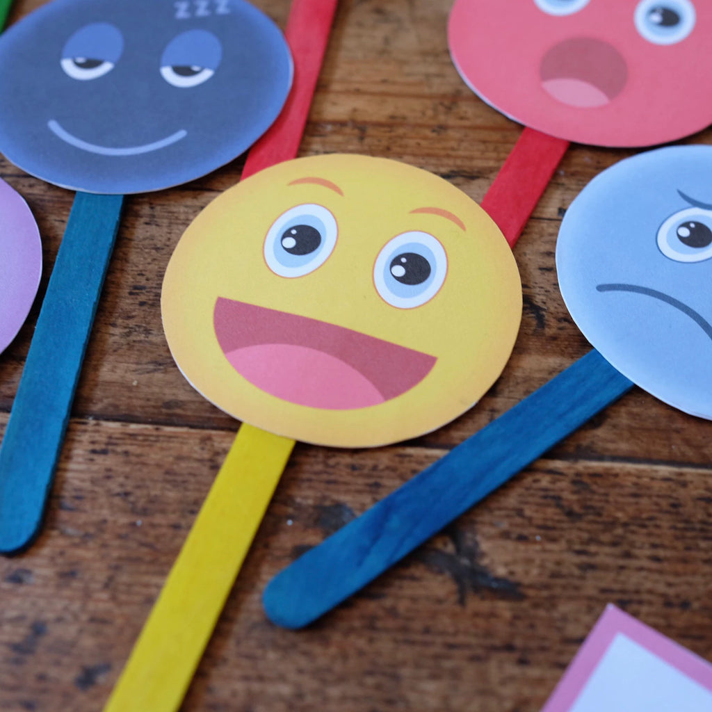 Emotion Faces - Printable Digital Download