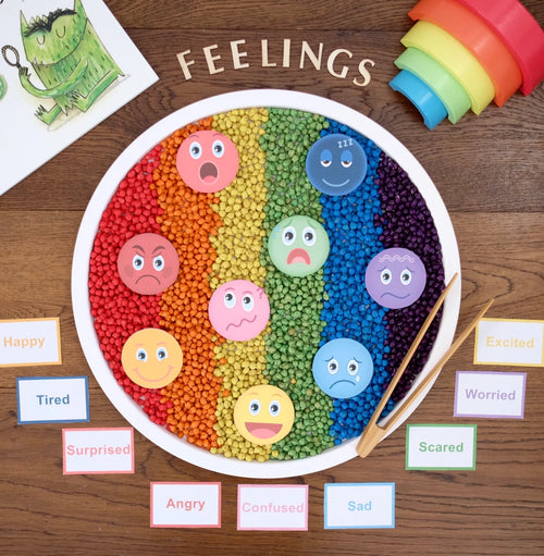 Emotion Faces - Printable Digital Download
