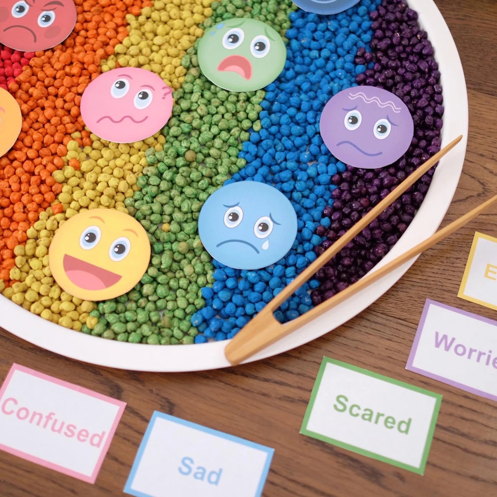 Emotion Faces - Printable Digital Download